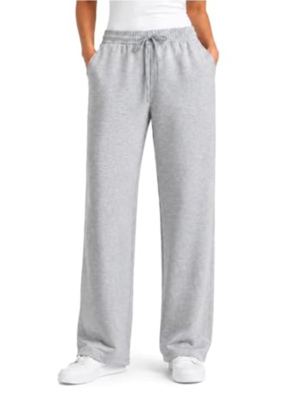 Tall Wide Leg Sweatpants 32" 34" Inseam Pull-On Lounge Pants